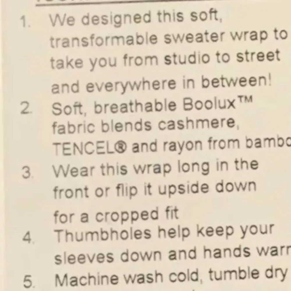 Lululemon Iconic Wrap - Picture 11 of 15
